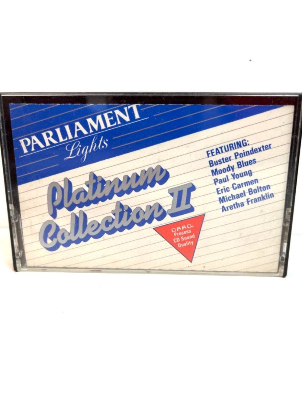 Parliament Lights Platinum Collection II Audio Cassette Featuring Aretha Frankli